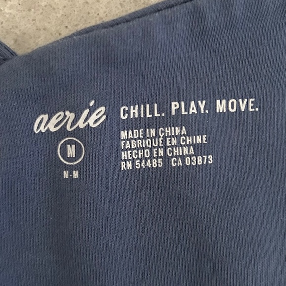 Aerie Open Back Tie Dye Sports Bra - Picture 3 of 3